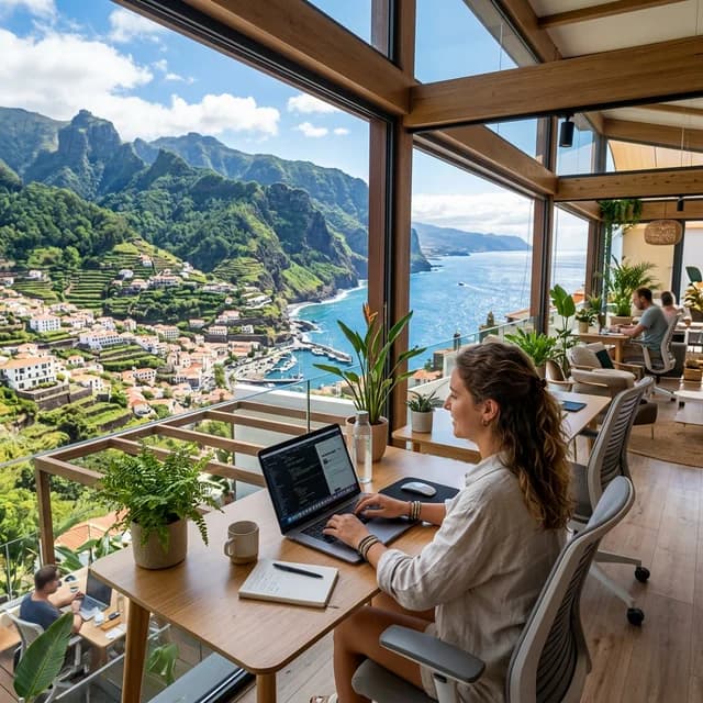 Madeira: Portugal's Tropical Island Hub for Remote Workers